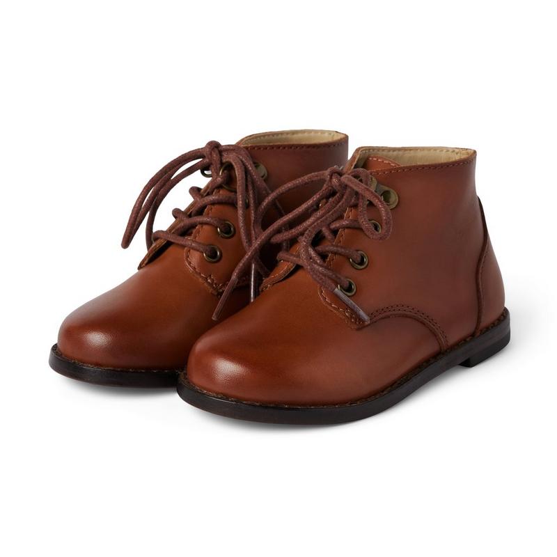 Leather Lace-Up Boot - Janie And Jack
